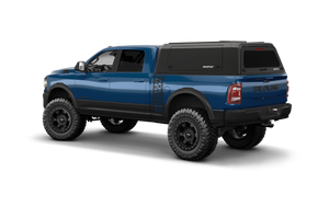 Equipaggiamento di punta : Dodge RAM 1500 Blu scuro con Hardtop RSI SMARTCAP EVOa Nero