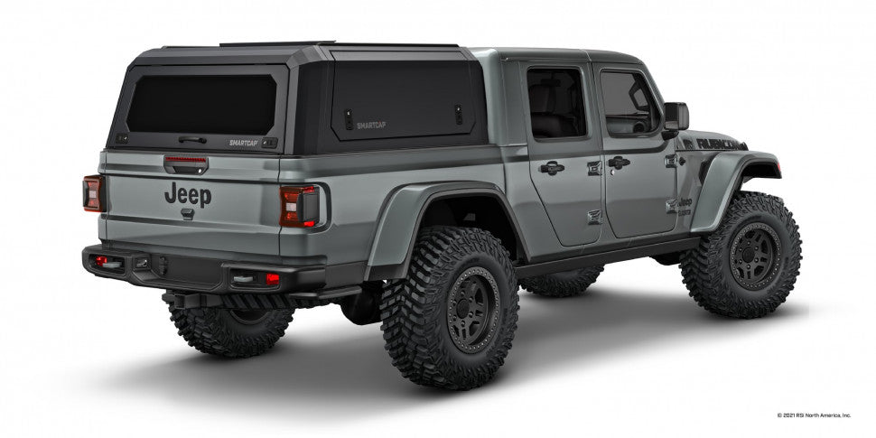 Jeep Gladiator JT Grey con Hardtop RSI SMARTCAP EVOa Adventure Black - Eleganza e resistenza