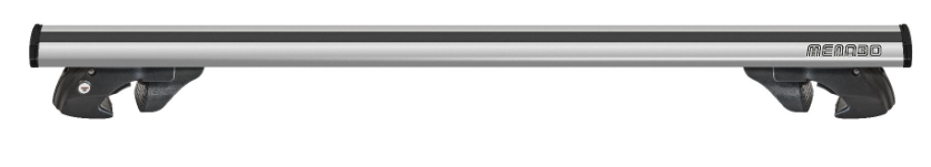 vista in lunghezza di una barra di copertura grigia Menabo su sfondo bianco
