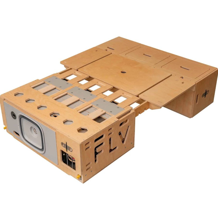 Montaggio interno del blocco FLV con scatola di legno