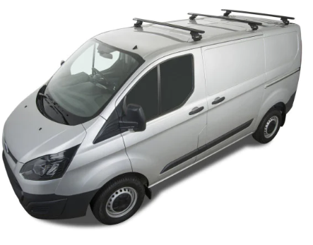 Prestazioni garantite: kit portapacchi a 2 piazze per Ford Transit Custom 2014+