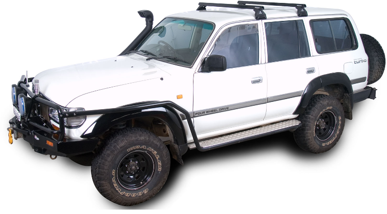 Barre da tetto RhinoRack: Equipaggia la tua Toyota Land Cruiser/Prado 90