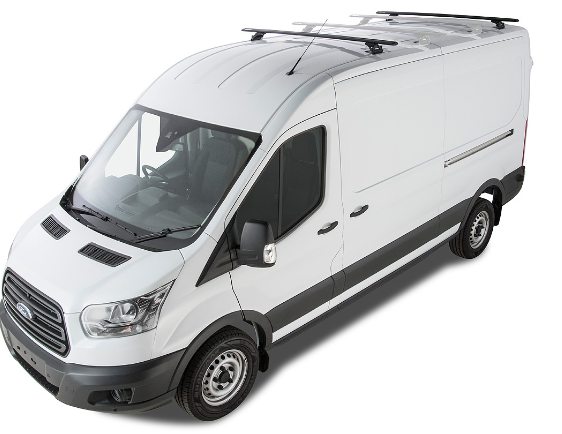 Portage per veicoli premium: Rhinorack Ford Transit 2014+ barre ovali