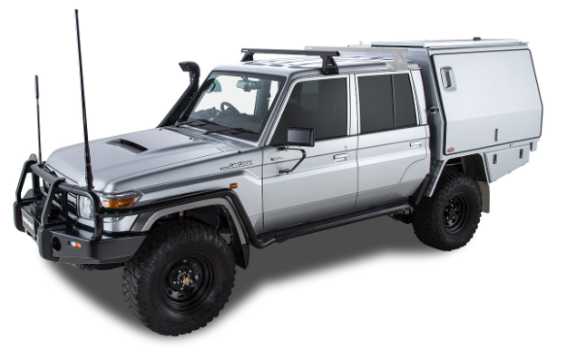 Rhinorack Top Rack - Toyota Land Cruiser 79 DC | 1-2 barre