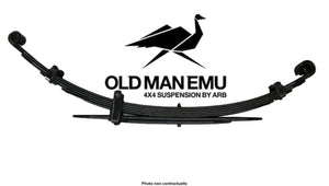 Lama di sospensione posteriore Old man emu con logo del pollame