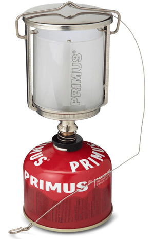 Lanterna in vetro Primus duo con gas rosso