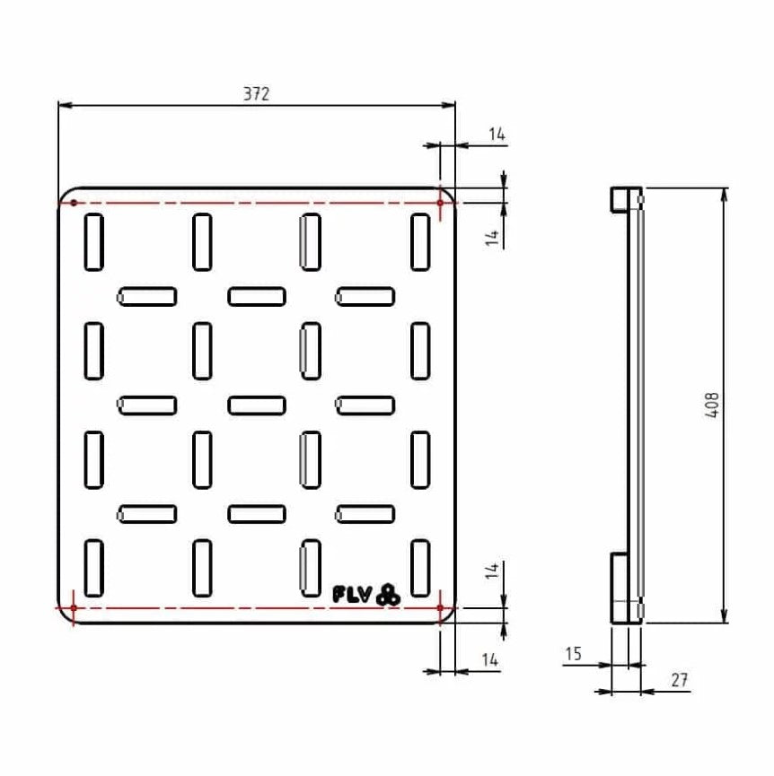 Schema del pannello multifunzione a parete