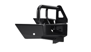 Vista laterale del paraurti ARB in acciaio nero per Jeep Grand Cherokee