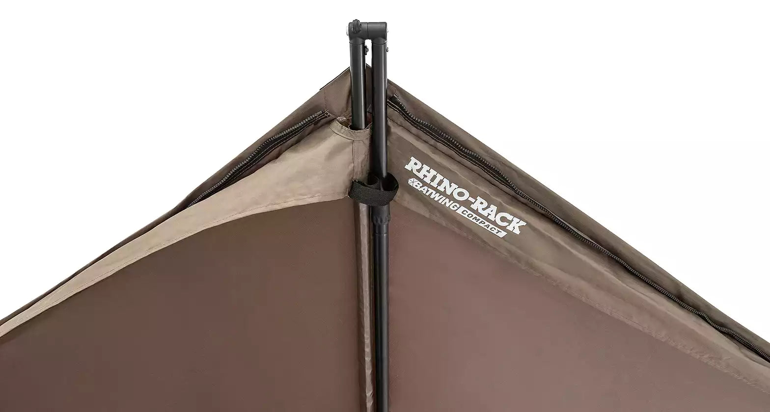 Angolo superiore con palo per tenda da sole rhinorack batwing compact