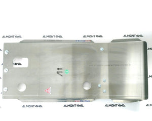Protezione in alluminio Almont presentata su sfondo bianco