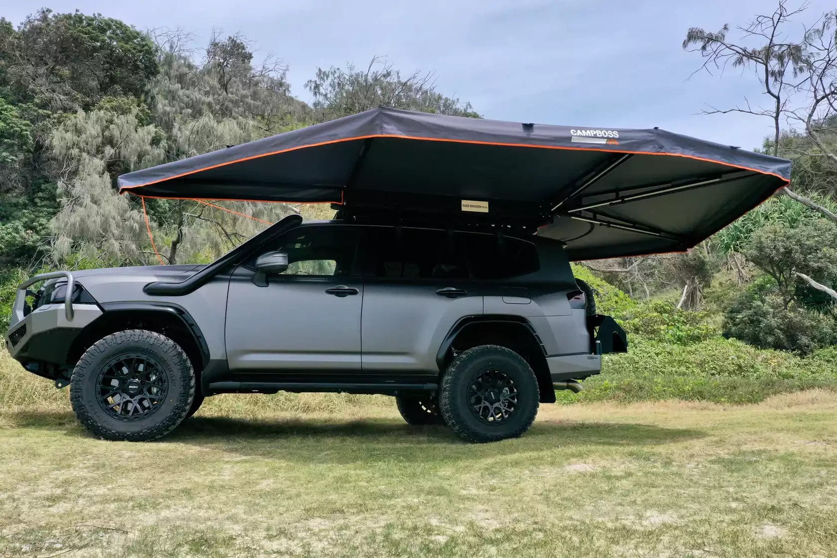 Tenda da sole Campboss 270° XL circolare 4x4 - a piantana