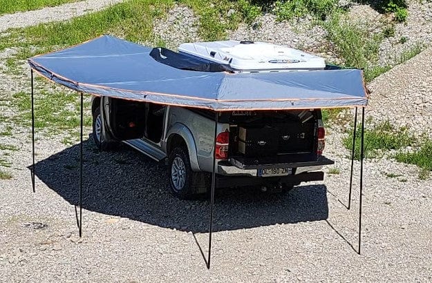 Tenda circolare 4x4 sinistra - autoportante 270° / 450° - Rockalu