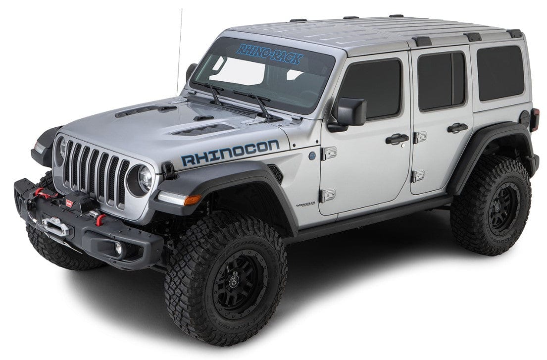 Backbone Rhinorack - montaggio su barra o portapacchi - Jeep Wrangler JL (4 porte)