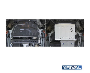 RIVAL Shield - Scatola del cambio - Alluminio 3mm - Mitsubishi Pajero 1999+