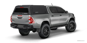 Hardtop RSI EVO Adventure - Toyota Hilux 2016+ Double cabine Noir Mat