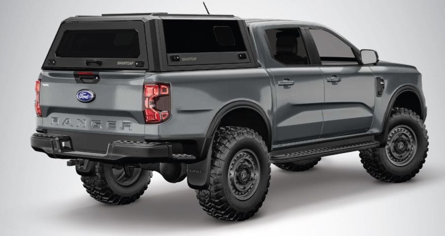 Hardtop RSI EVO SPORT - Ford Ranger 2022+ (Nuova GEN) Doppia Cabina - Tappetino Noir 2023+