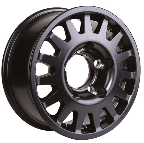 MANANO 8x17 5x120 ET30 CB72.6 ruota in alluminio - Volkswagen Transporter T6 - (colore a scelta) Nero