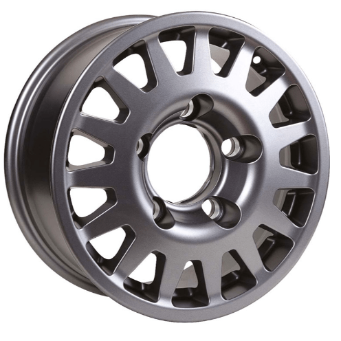 MANANO Cerchio in lega - Nissan Navara D22 - (dimensione e colore a scelta) Grigio / 7x16" - 6x139.7 - ET15 - CB106.2