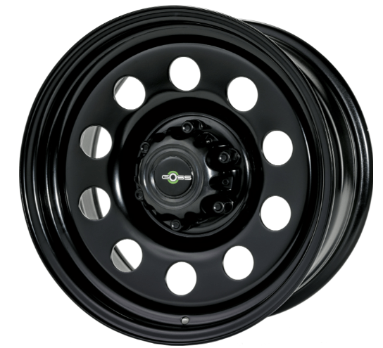 Ruota GOSS Modular II - Nero 7x17 6x139.7 ET20 CB106.1 - Toyota Prado 120