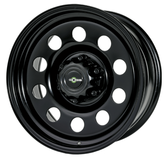 Ruota GOSS Modular black II 7x16 6x114.3 ET18 CB66.1 - Nissan Navara D40 2.5L