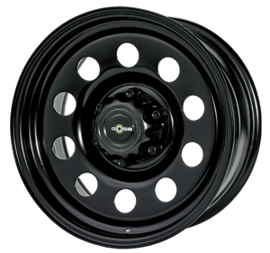 Ruota GOSS Modular black II 7x16 6x114.3 ET18 CB66.1 - Nissan Navara D40 2.5L