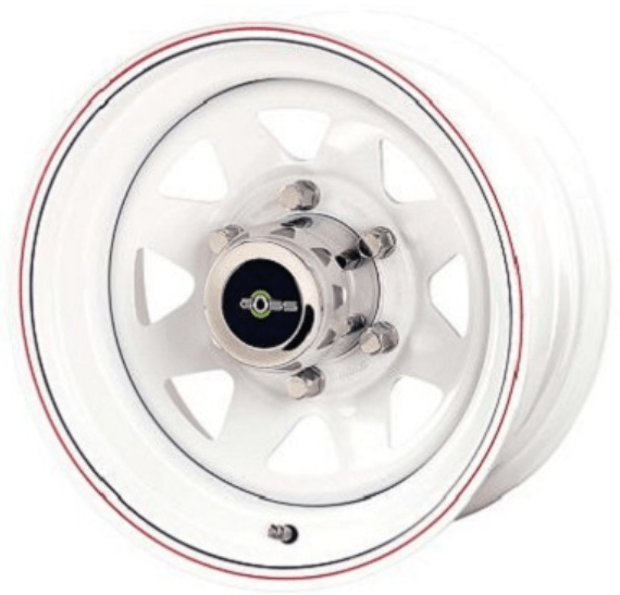 Ruota GOSS Triangolare bianca 7x16 5x150 ET5 CB113 - Land Cruiser 100