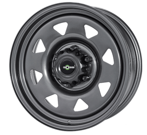 Ruota GOSS Triangolare grigio II 7x17 6x139.7 ET20 CB106.1 - Toyota Prado 120