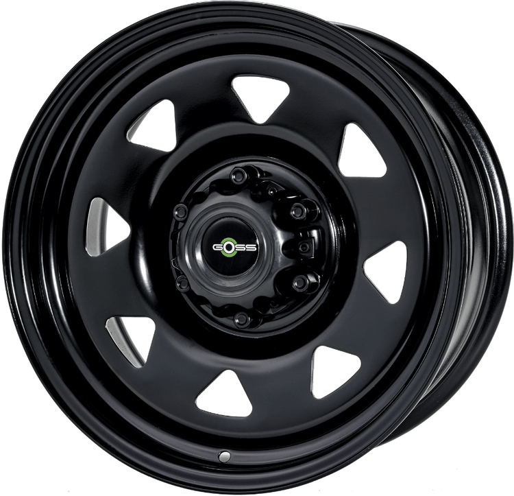 Ruota GOSS Triangolare nera 7x16 5x150 ET5 CB113 - Land Cruiser 100