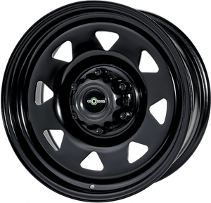 GOSS Ruota Triangolare nera II (dimensioni a scelta) - Isuzu D-Max 2012+ 7x16" - 6x139.7 - ET28 - CB100.1