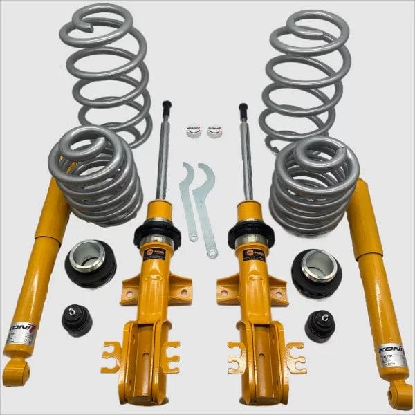 Kit completo di sospensioni con estensione di 45 mm per Volkswagen T5 e T6.1