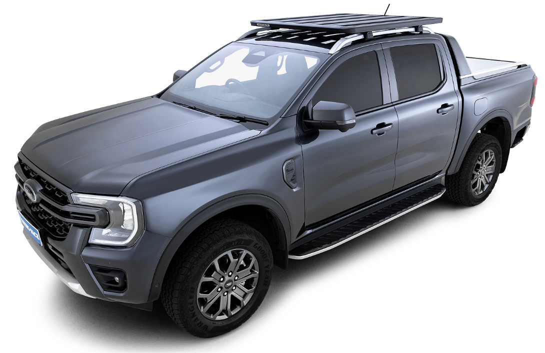 Rhinorack Kit portapacchi su barre originali - Ford Ranger Doppia Cabina 2023+.