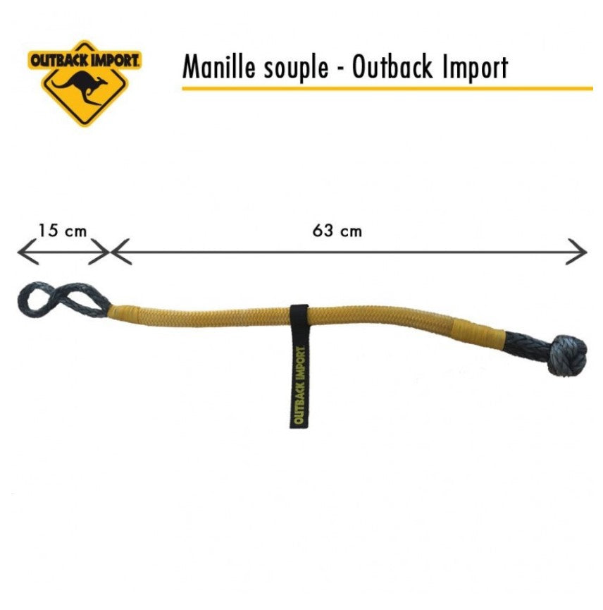 Grillo morbido Outback Import di 78 cm di lunghezza