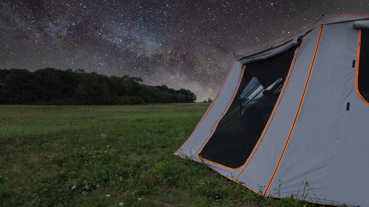 Pareti per tenda circolare a 270° Rockalu - con zanzariera