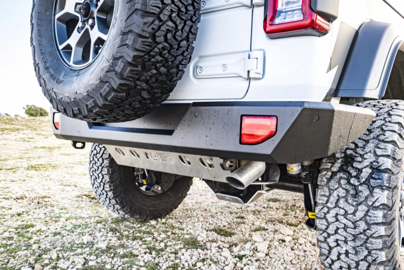 Paraurti posteriore in acciaio N4 - Jeep Wrangler JL