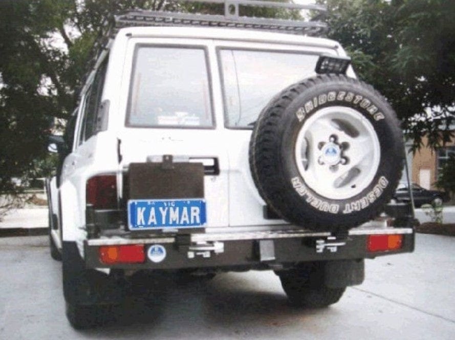 Paraurti posteriore Kaymar - Nissan Patrol Y60 1988-97 Paraurti + passaruota sinistro