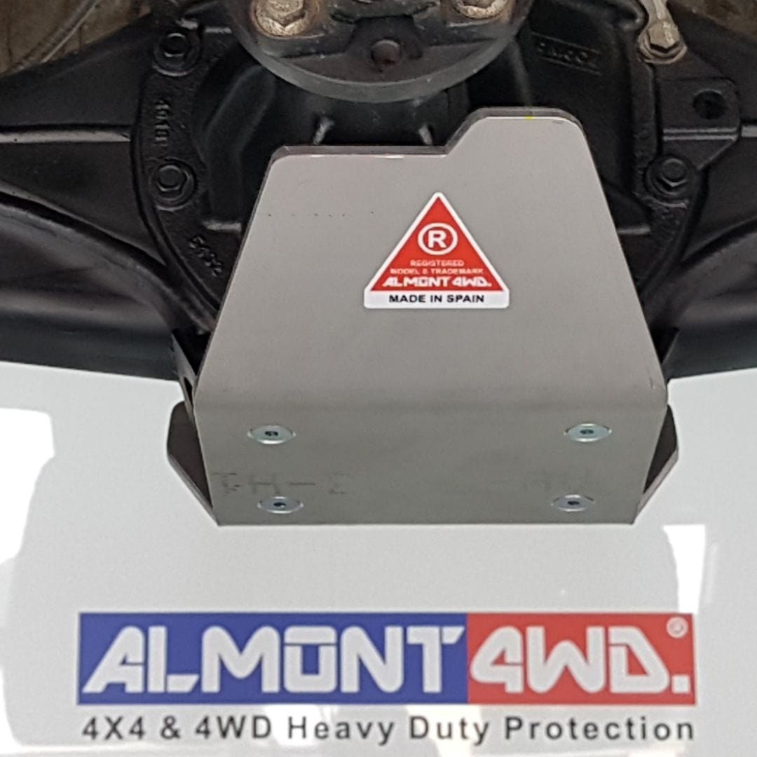 Almont4wd Protezione differenziale - Alluminio 8 mm - Ford Ranger/Raptor 2023+ Duralumin AW5083H111 / 8 mm