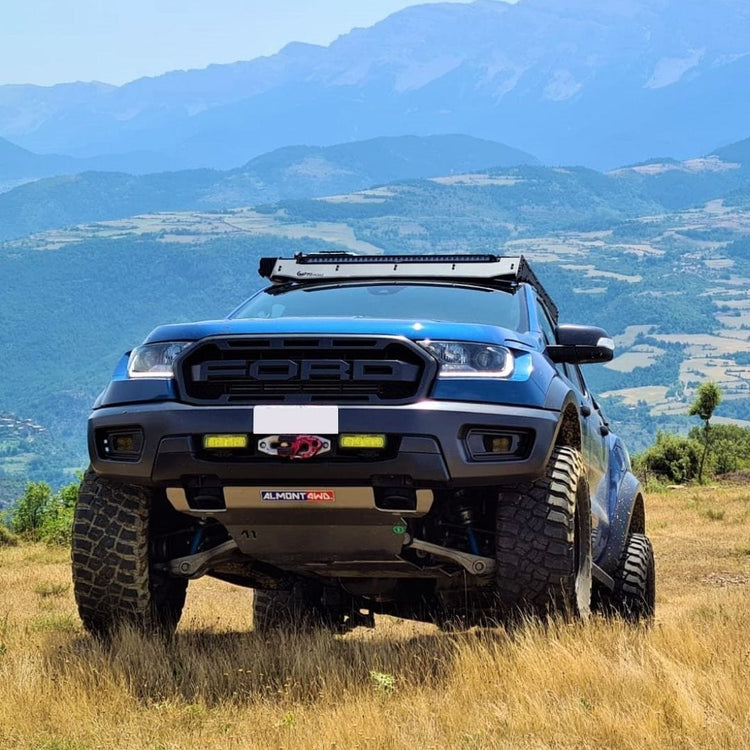 Almont4wd Protezione motore - Alluminio - Ford Raptor 2019-22 Bi-Turbo Duralumin AW5083H111 / 8 mm