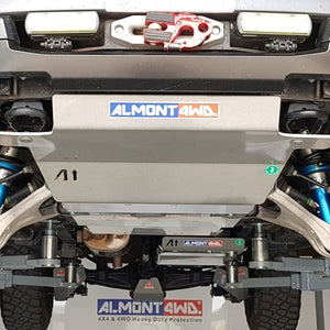 Almont4wd Protezione motore - Alluminio - Ford Raptor 2019-22 Bi-Turbo Duralumin AW5083H111 / 8 mm