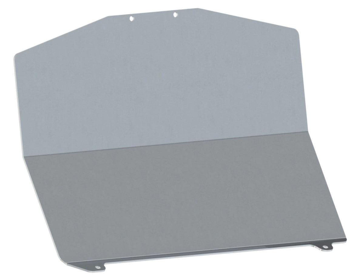 protezione del serbatoio in alluminio con sfondo bianco