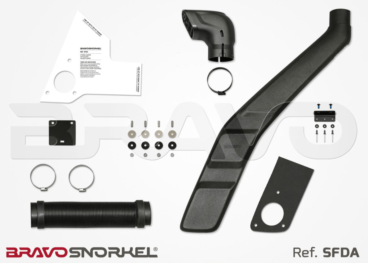 Snorkel Bravo 4x4 - 2006+ Fiat Ducato