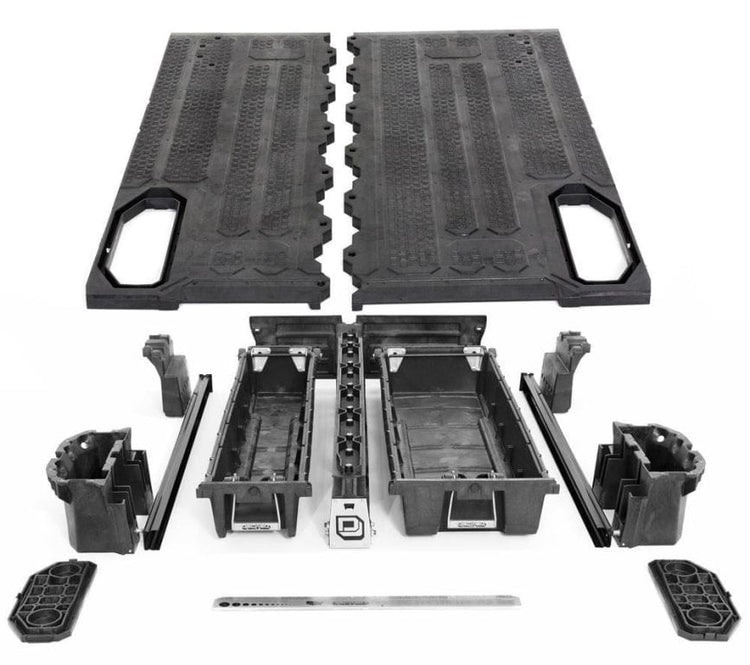 Cassetto impermeabile DECKED + vassoio | Ford Ranger Raptor 2022+ Doppia Cabina