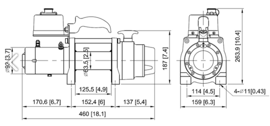 Verricelli 4x4 COME UP DV 6S 12V - corda sintetica