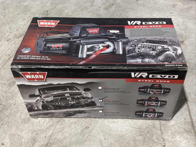 Verricelli WARN VR-EVO 10 - 4,5 tonnellate - 12V - acciaio