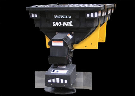 Dispenser di sale SNO-WAY - 570L - a libera installazione con kit di vibratori + scatola di controllo