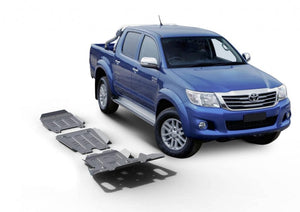 3 Armature Rival in alluminio - 6 mm - Toyota Hilux Vigo 2005-2015