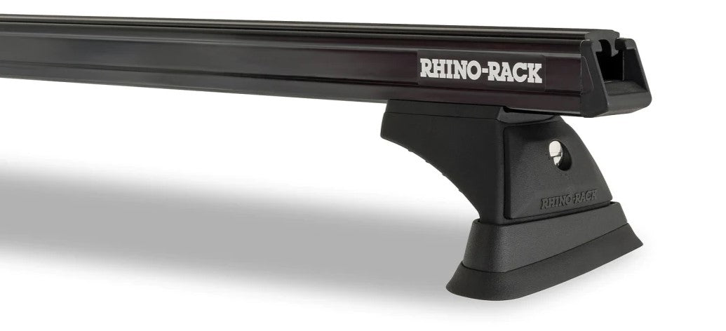 barra portatutto rhinorack nero con piedini rch6