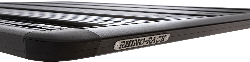 lastra di alluminio rhinorack grigio su lastra nera