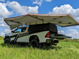 Tenda circolare 4x4 sinistra - autoportante 270° / 450° - Rockalu