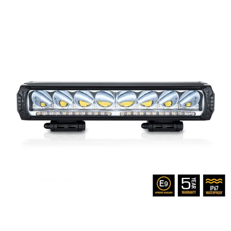 Barra Lazer Triple-R 1000 LED - 8 LED con luce di posizione e segnale - Omologata CE