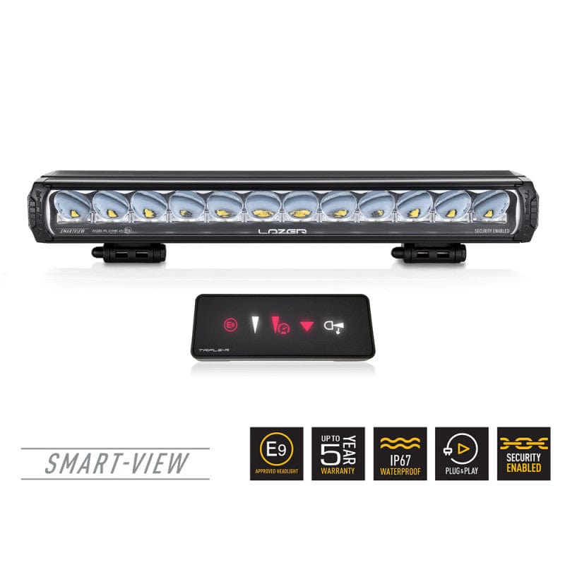 Barra LED Lazer - Triple R 1250 SMARTVIEW - 12 LED - Omologata CE